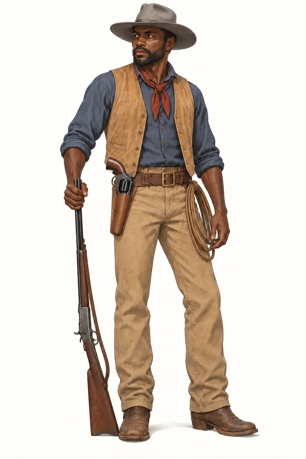 Josiah "Si" Tolliver, reference sheet